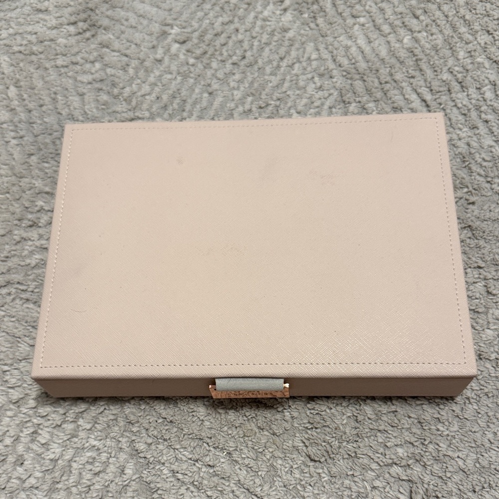 Stackers Blush Classic Lidded Box Jewelry Organizer